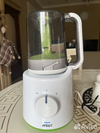 Пароварка блендер philips avent 2 в 1