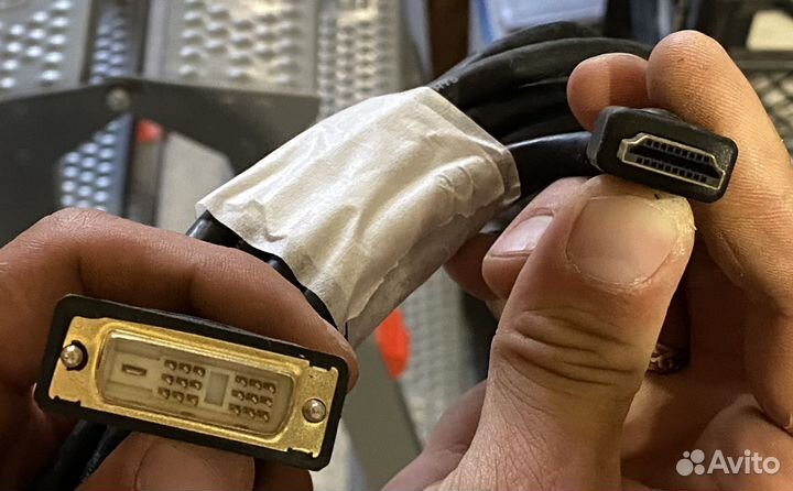 Кабель hdmi DVI 7 метров