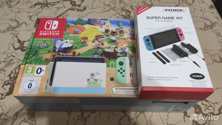 Nintendo Switch Animal Crossing и аксессуары