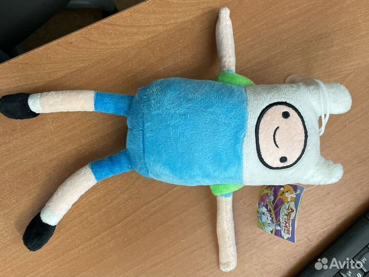 Мягкая игрушка Время Приключений Финн 30 см