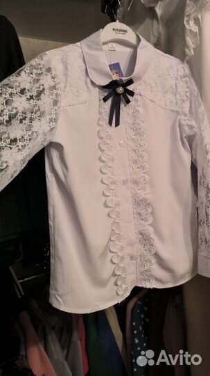 Блузки школьные 122-146