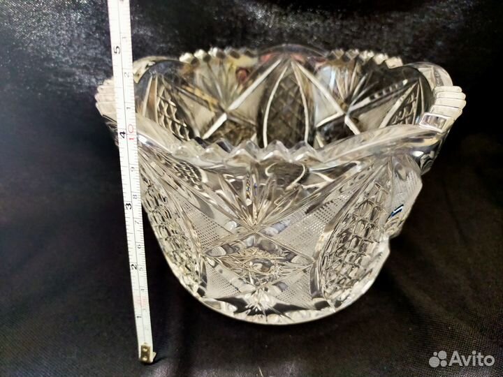 Салатник хрусталь