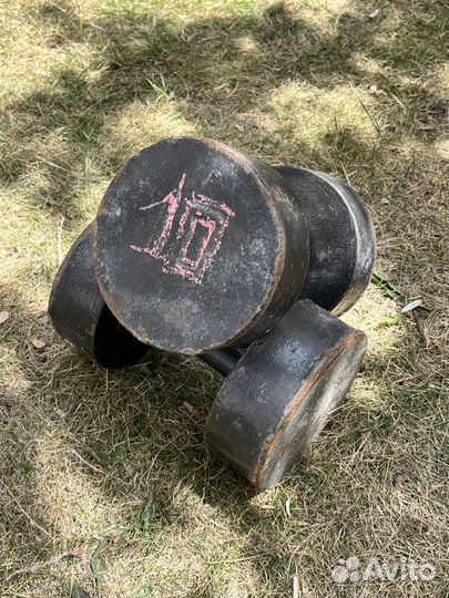 Гантели 10 кг