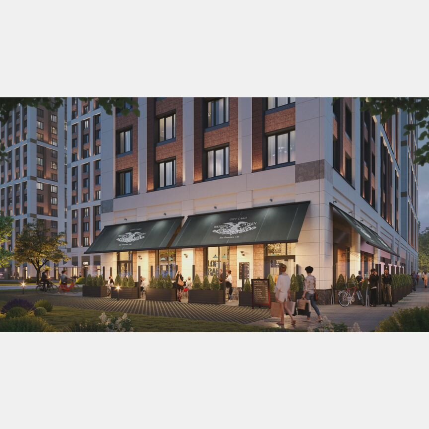 Апартаменты-студия, 28,4 м², 15/16 эт.