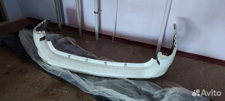 Задний бампер ларгус 1