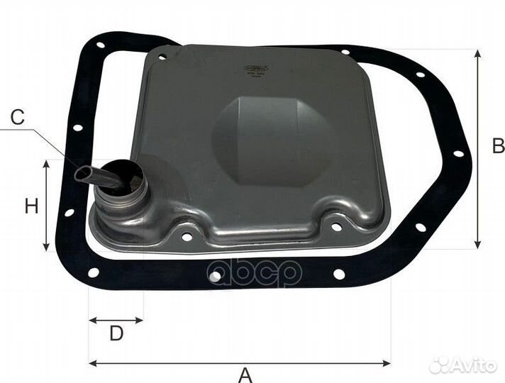 Фильтр АКПП Subaru forester (SJ ) 2.0 i AWD (SJ