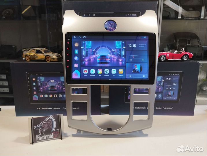 Магнитола Kia Cerato 2 Android IPS экран Новая