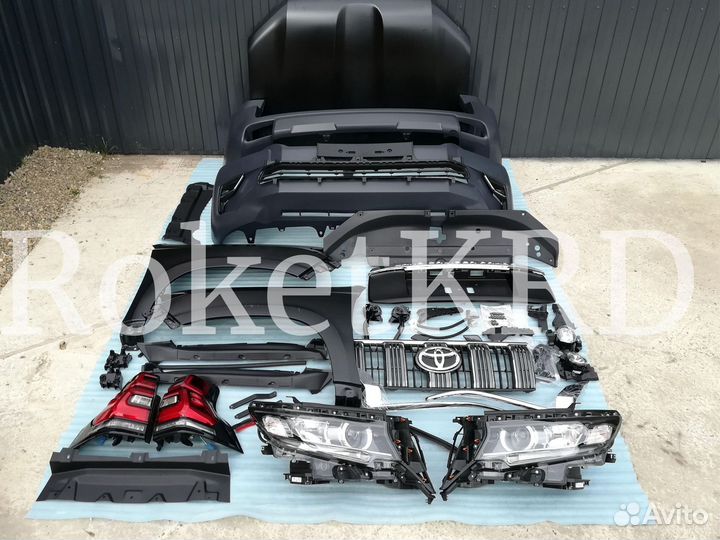 Рестайлинг LC Prado 150 09-2017 в 18-2020 г