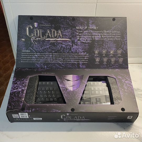 Игровая механическая клавиатура Tesoro Colada