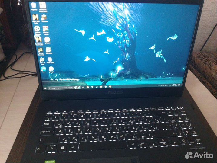 Игровой ноутбук asus