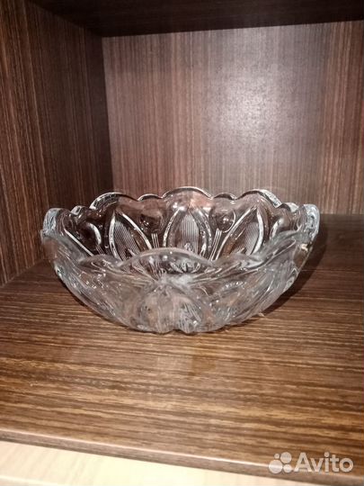Салатник хрустальный