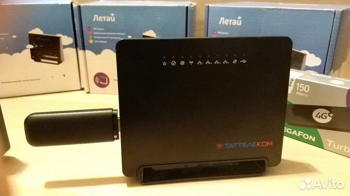 Комплект WiFi Роутер Sagemcom 1744 c 4G Модемом и
