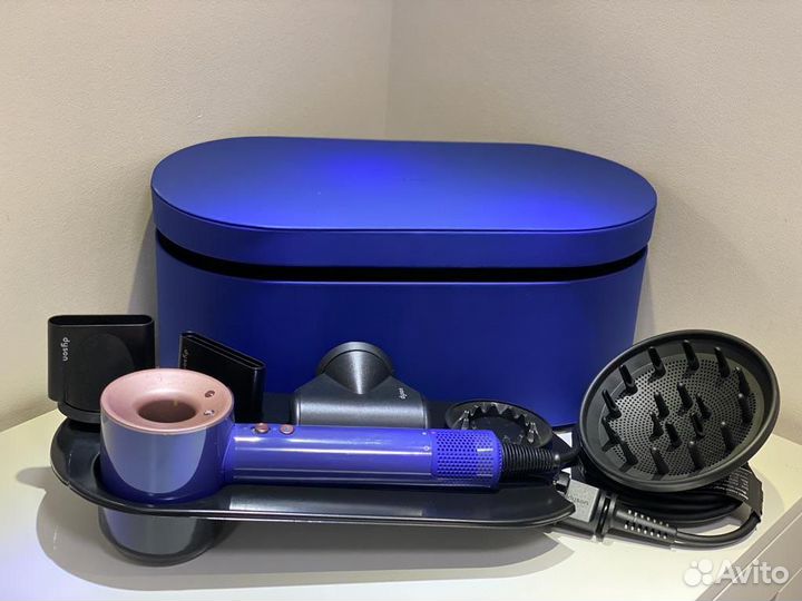 Фен Dyson supersonic HD08 vinca blue Новый