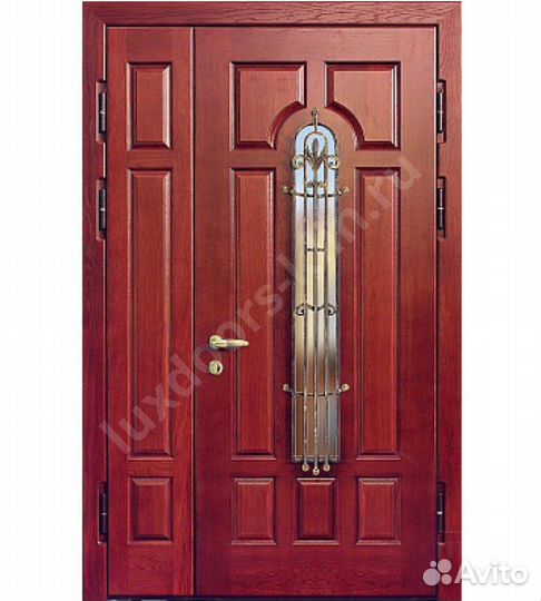 Входные металлические парадные двери