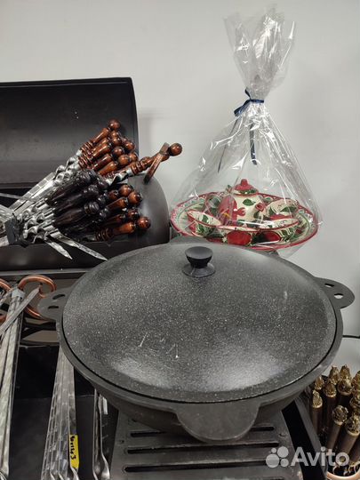 Казан чугунный 12 литров