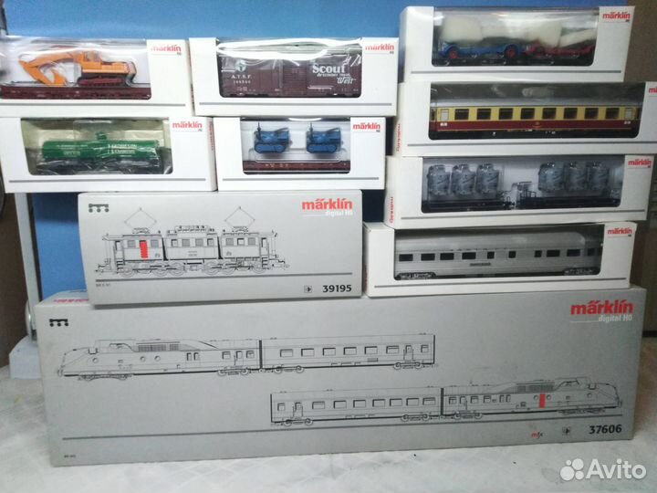 Железная дорога marklin 1/87