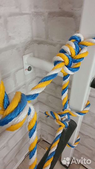 Сетка паутина для спортивного уголка 220х120