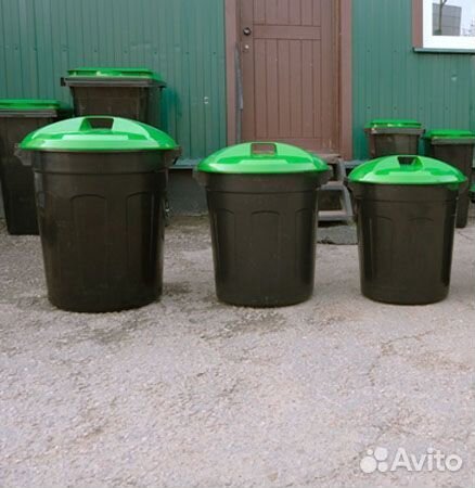 Бак 70 л. для мусора для кафе, столовых арт.974