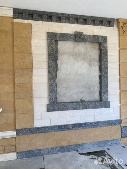 Облицовка дагестанским камнем