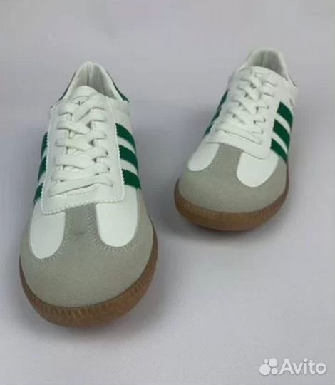 Кроссовки Adidas Spezial(Черные и Зеленые )