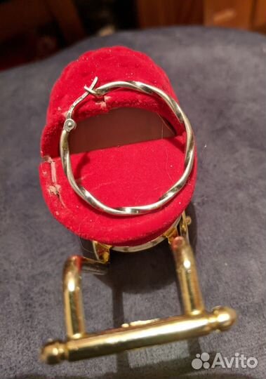 Серьга серебро 925