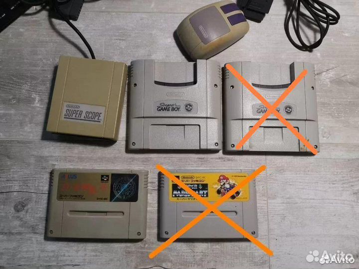 Nintendo super famicom игры и аксессуары