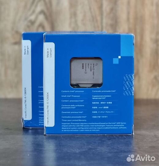 Процессор Intel Core i5-12600k BOX