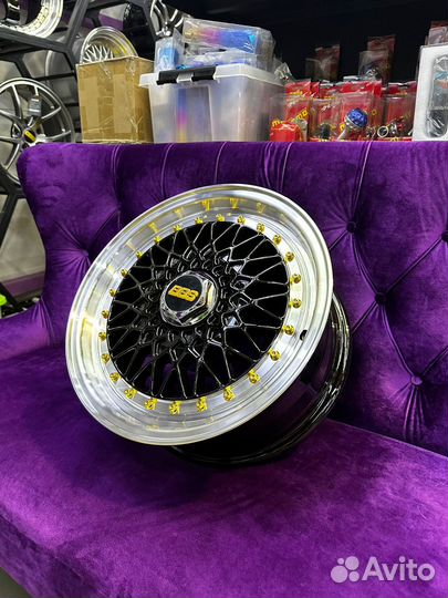 Диски BBS RS R15 7j ET22 4100 / 114.3 (черные)