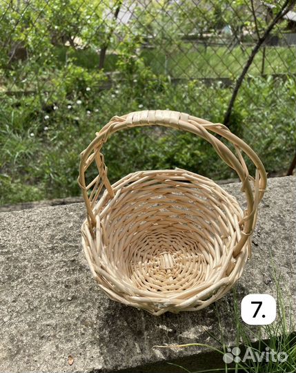Корзина плетеная Пасхальная и для цветов