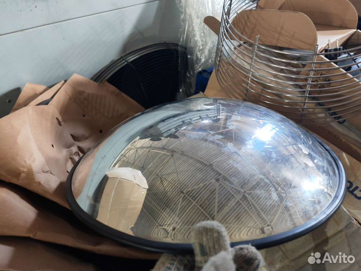 Зеркало обзорное с кронштейном