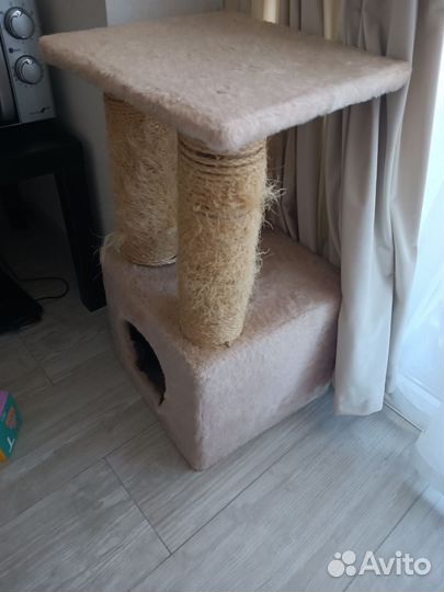 Когтеточка с домиком бу