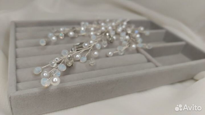 Украшение для волос свадебное