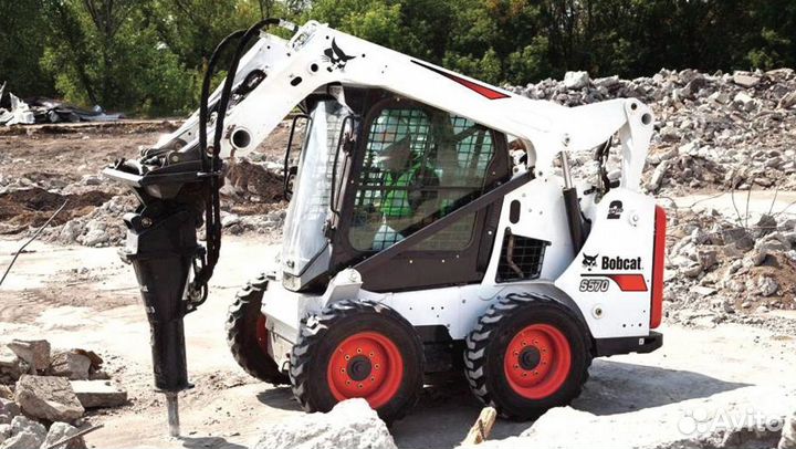 Услуги мини экскаватора bobkat