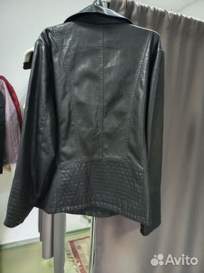 Куртка кожаная женская