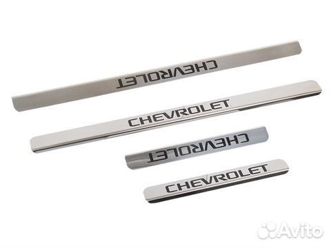 Накладки порогов Chevrolet Aveo T250, Lacetti