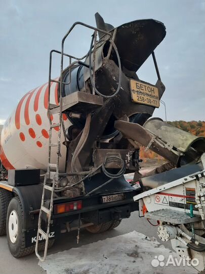 Автобетоносмеситель КамАЗ 6520, 2013