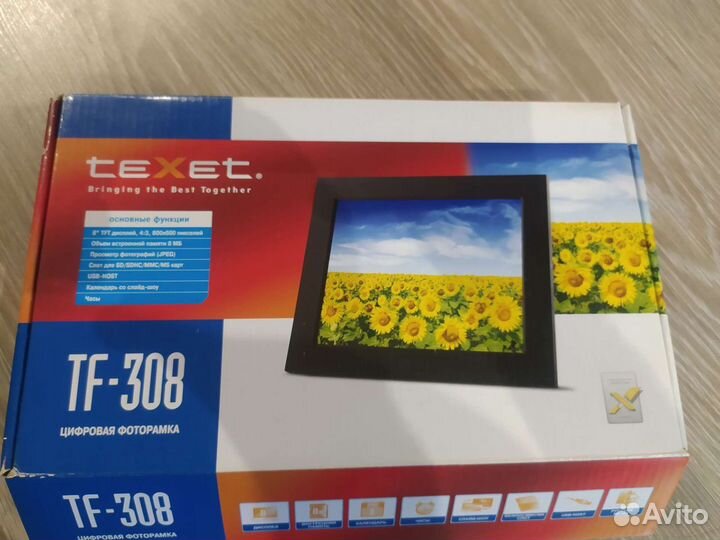 Цифровая фоторамка texet