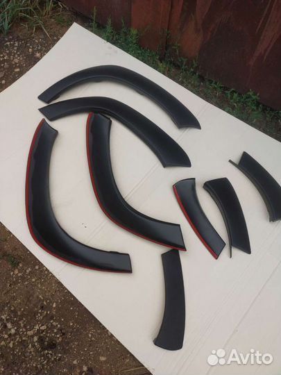 Накладки на арки renault duster с 15 года