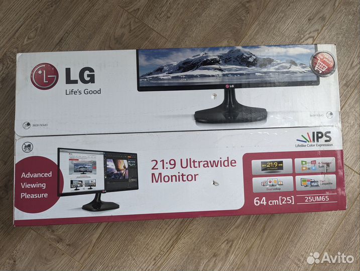 Монитор LG 25UM65