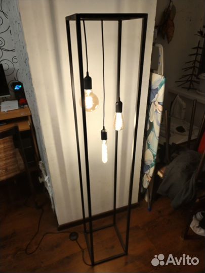 Торшер в стиле лофт