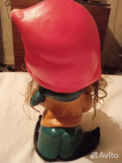 Гномик резиновый(игрушка СССР)