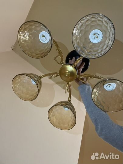 Люстра потолочная