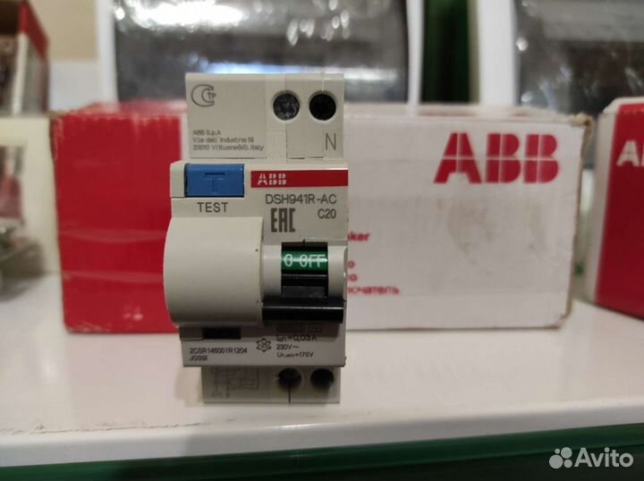 Автоматический выключатель abb