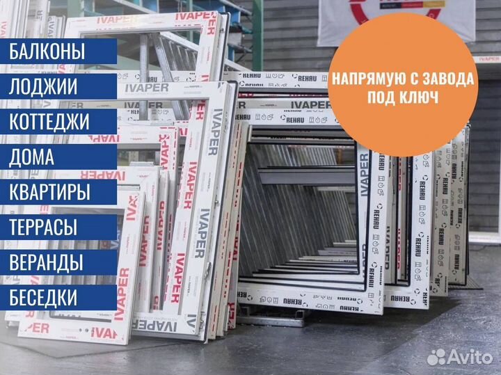 Пвх окна, остекление балконов от производителя