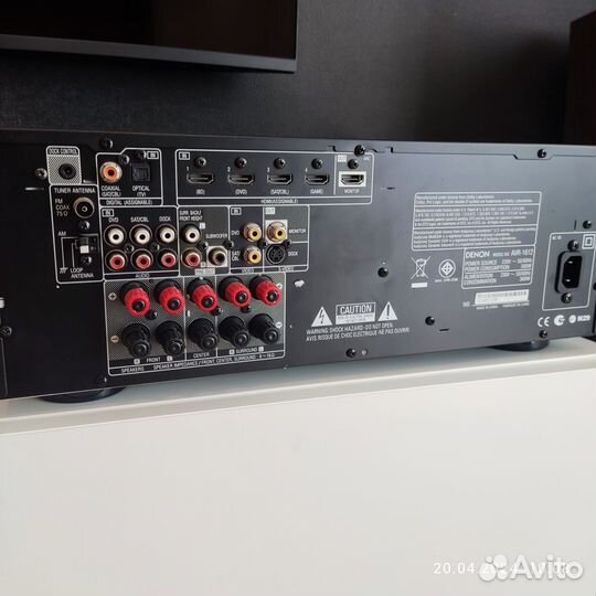 AV Ресивер denon avr 1612