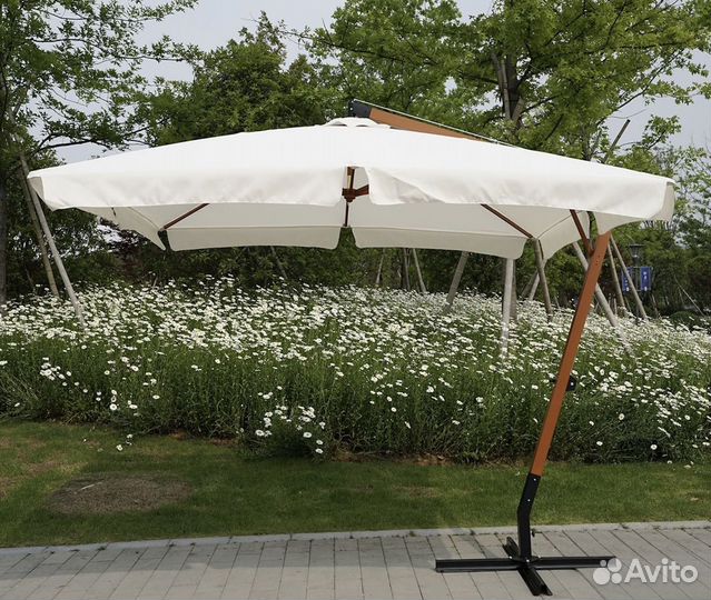 Профессиональный уличный зонт для кафе и веранды