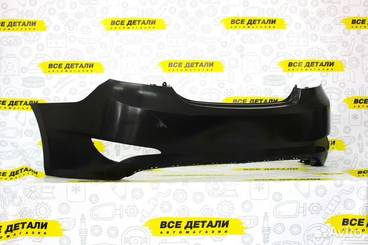 Бампер задний Hyundai Solaris 14-17 Седан