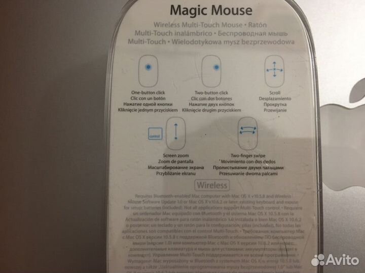 Мышь Apple magic mouse новая в коробке оригинал