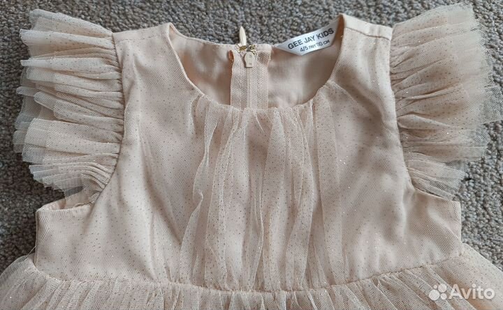 Детское нарядное платье 110