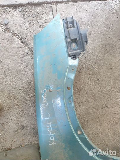 Крыло переднее Опель Корса C
